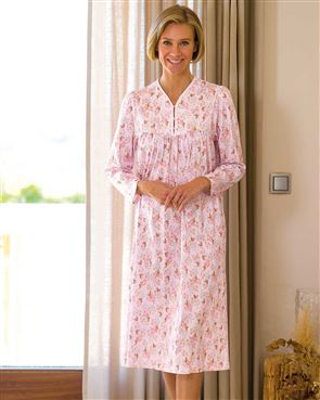 Long cotton nightdress sales uk